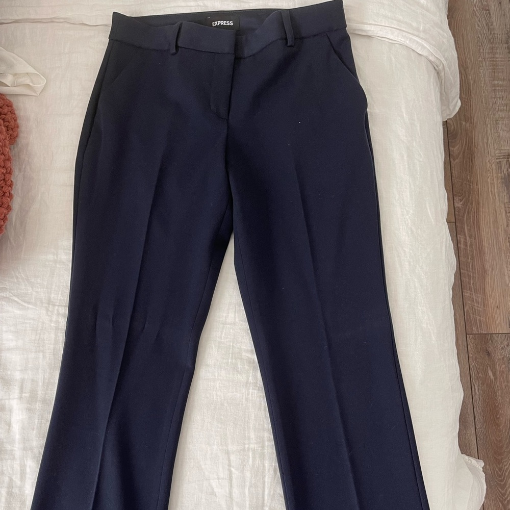 Express columnist trouser, mid rise, boot cut